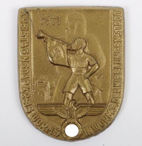 Third Reich Hitler Youth Rally Badge