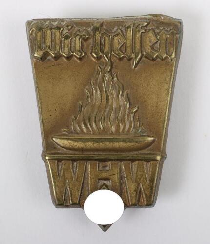 Third Reich WHW (Winterhelf Werk) Badge