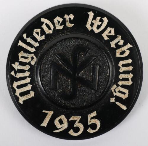 Third Reich Nationalsozialistische Volkswohlfahrt Day Badge