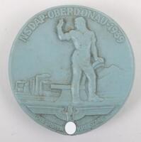 Third Reich N.S.D.A.P Oberdonau 1939 Day Badge