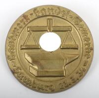 Third Reich Handwerk Handel Gewerke Hamburg Day Badge