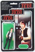 Palitoy General Mills Star Wars Return of The Jedi Tri Logo Han Solo (large head), Vintage Original Carded Figure