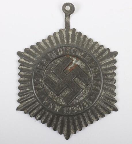 Third Reich WHW Tag Der Deutschen Polizei 1934/35 Day Badge Fob