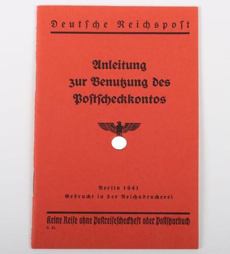 Third Reich Deutsche Reichspost Book