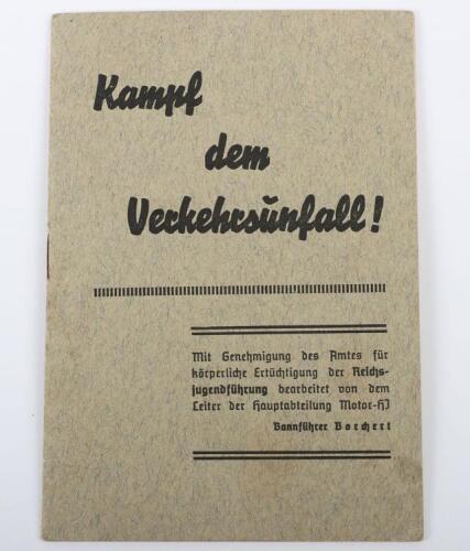 Third Reich Period Driving Instructions Booklet