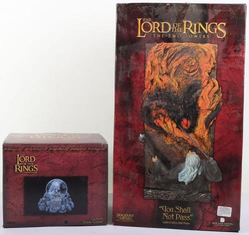 Lord of the Rings Collectables Sideshow Lord of The Rings Weta &ldquo;You Shall Not Pass&rdquo; Limited Edition Wall Plaque