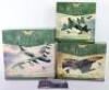 Three Corgi Aviation Archive Aeroplane Die Cast Models