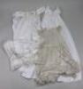 Five Babies Christening gowns,