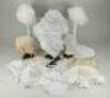 Collection of Baby bonnets,