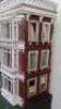 ‘Hartley Hall’ an imposing double fronted painted wooden dolls house, English circa 1875, - 3