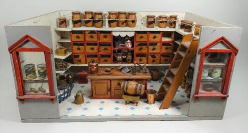 A good child’s shop room set, German 1890s,