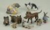 Six Viennese cold painted bronze animals, early 20th century,