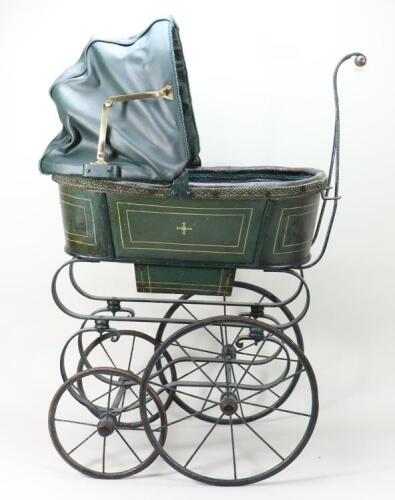 A Child’s Victorian Dolls pram,