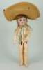 A Kammer & Reinhardt/S&H bisque head doll, German circa 1910, - 3