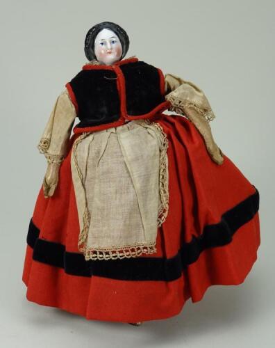 Autoperipatetikos mechanical walking doll, circa 1860s,