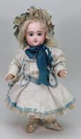 A rare Danel and Cie Bebe Francis size 5 bisque head Bebe doll, French circa 1890,