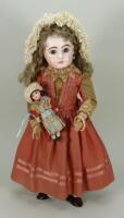 A size 13 Steiner Figure A bisque head Bebe doll, French circa 1890,