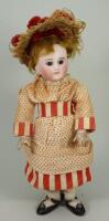 A rare Schmitt bisque head Bebe doll, French circa 1880,