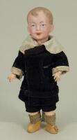 Sweet small size S.F.B.J 227 bisque head character doll, French circa 1905,