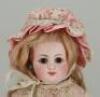 A rare small size Rabery & Delphieu bisque head Bebe doll,