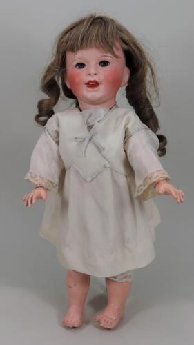 S.F.B.J 236 bisque head doll, French circa 1910,