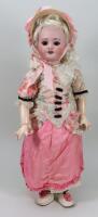 S.F.B.J 60 bisque head doll, French circa 1910,