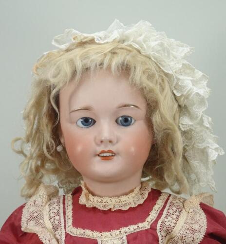 S.F.B.J 301 bisque head girl doll, French circa 1910,