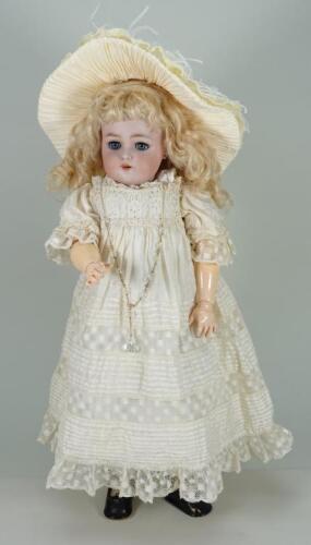 A charming Kammer & Reinhardt/S&H bisque head doll, German circa 1905,