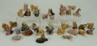 Collection of Wade Whimsies and vintage Children’s books,