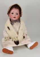 A Shoenau & Hoffmeister bisque head baby doll, German circa 1915,