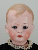 A large good Kley & Hahn 154 bisque head character toddler doll, German circa 1910,