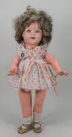 A composition ‘Shirley Temple’ doll by Ideal, American 1930s,