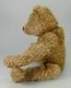 A good Steiff centre seam golden mohair Teddy bear, circa 1909, - 3