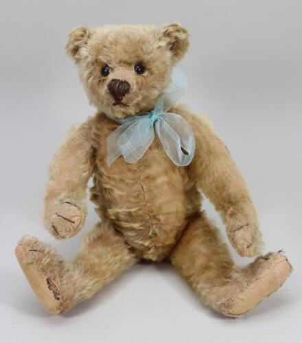 A Steiff golden mohair Teddy bear, circa 1909,