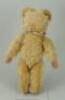 A charming white mohair Chad Valley Teddy bear, 1930s, - 2