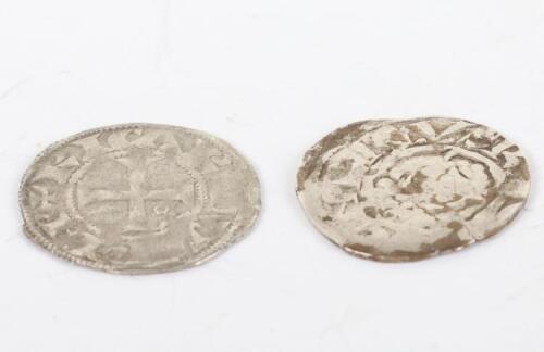 France, Normandy, Richard I (The Lionheart), Silver denier Poitou