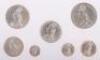 Victoria (1837-1901), Specimen 1887 set, Crown to Threepence - 2