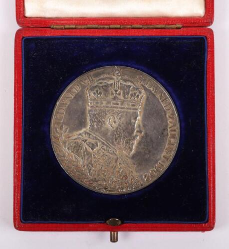 Edward VII (1901-&pound;1910), 1920 Silver Medallion
