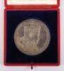 Edward VII (1901-&pound;1910), 1920 Silver Medallion