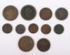 A group of William IV, George III and George IV copper coinage