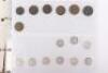 A folder of GB Victorian and later coinage, including 1889 Halfcrown, Florin, Shilling and sixpence