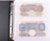 A good selection of GB banknotes including Peppiatt 1940 Ten Shillings (B251) serial D13 aEF, O.Brian Five Pounds (B280) serial D96 about UNC