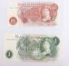 A good selection of GB banknotes including Peppiatt 1940 Ten Shillings (B251) serial D13 aEF, O.Brian Five Pounds (B280) serial D96 about UNC - 5
