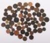 A good selection of 17th, 18th, 19th and 20th century GB copper coinage, including Charles II, William III