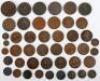 Various Georgian and Victoria copper coinage, including 1797 Cartwheel pennies and twopennies, two 1853 Pennies, 1854 Penny