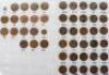 A selection of 19th and 20th century copper coinage, Victoria and later threepences - 2