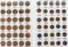 A selection of 19th and 20th century copper coinage, Victoria and later threepences - 3