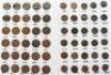 A selection of 19th and 20th century copper coinage, Victoria and later threepences - 4