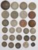 A group of coins including, John Penny, 1932 Florin, 1936 Halfcrown, 1937 Crown - 2