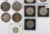 Victoria Crowns 1889 and 1894, two 1921 Dollars - 3